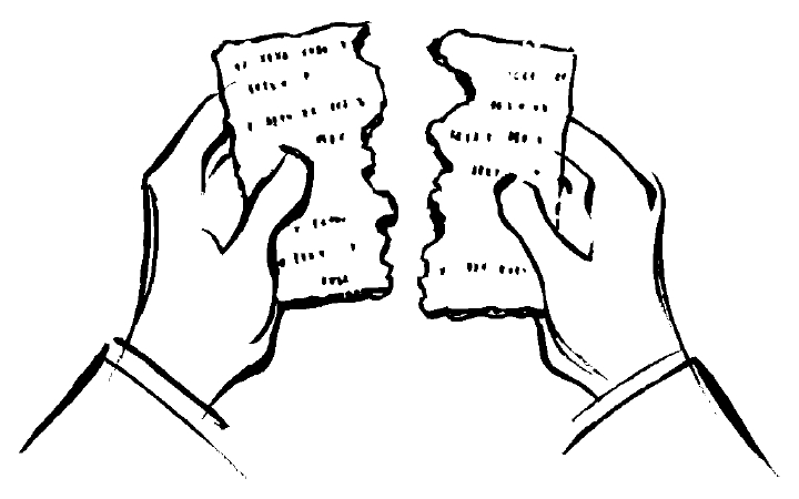 Breaking unleavened bread